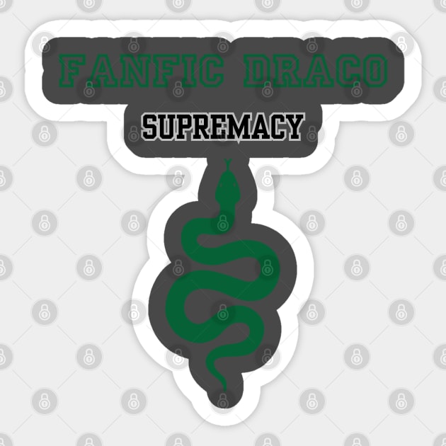 fanfic draco supremacy Sticker by Paper Iris Designs